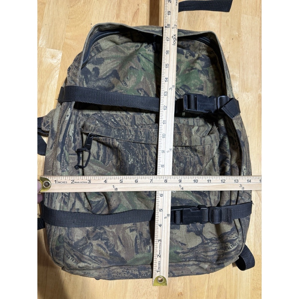 Vintage Remington Realtree Camo Hunting Backpack Day Pack Canvas Outdoors - Picture 7 of 7